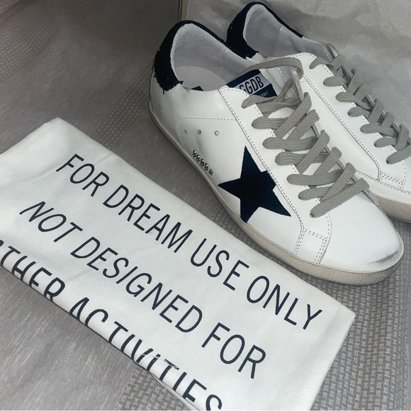 Golden Goose Superstar White and Black Size 42 EU - Picture 1 of 9